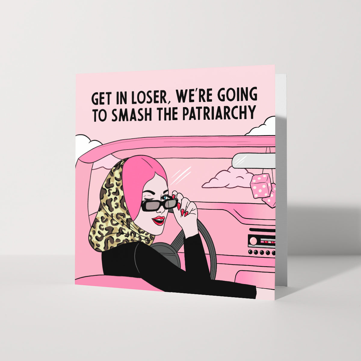 Feminist Greeting Cards (5 Pack)-Feminist Apparel, Feminist Gift, Feminist Greeting Cards-The Spark Company