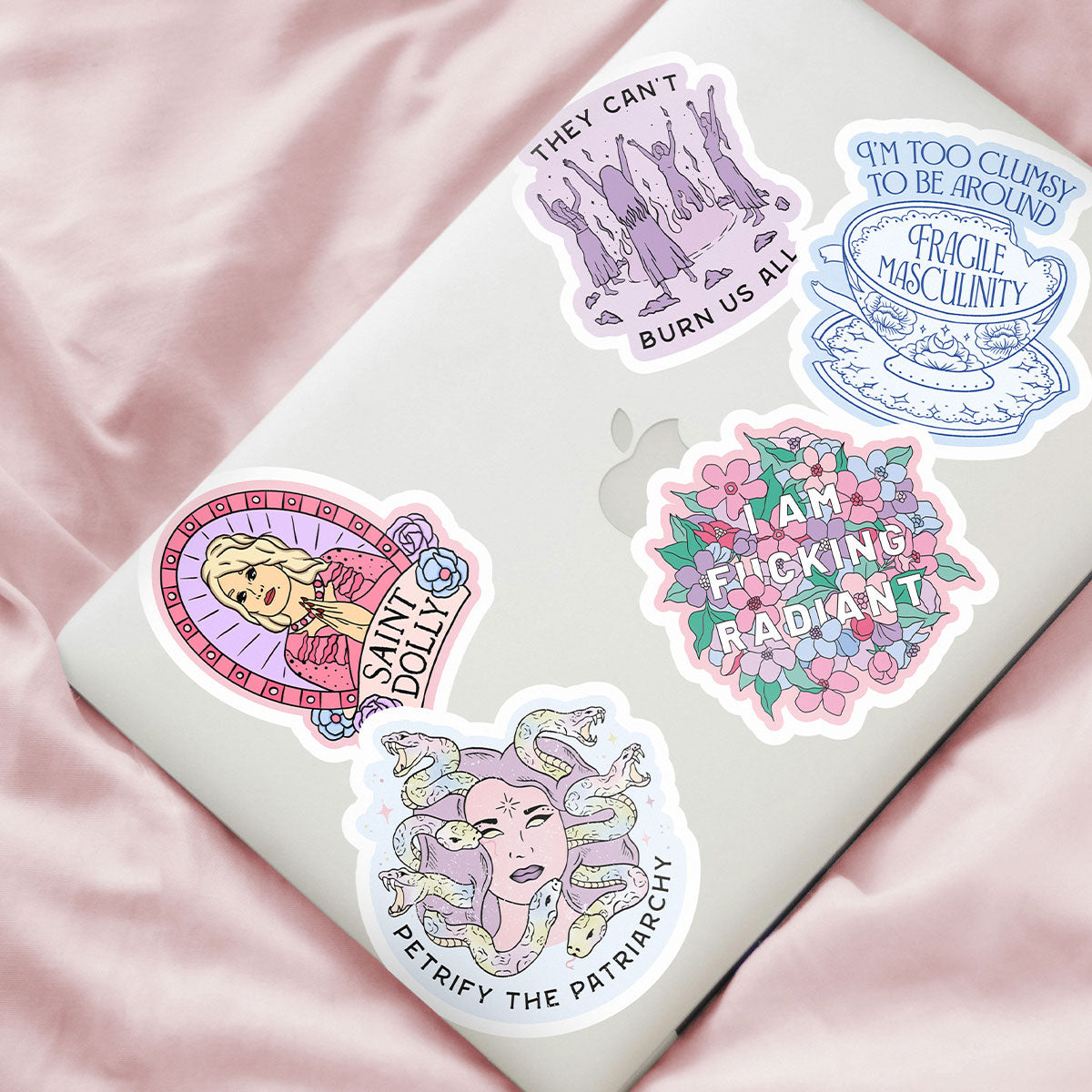 Feminist Illustrations Sticker Pack-Feminist Apparel, Feminist Gift, Feminist Stickers-The Spark Company