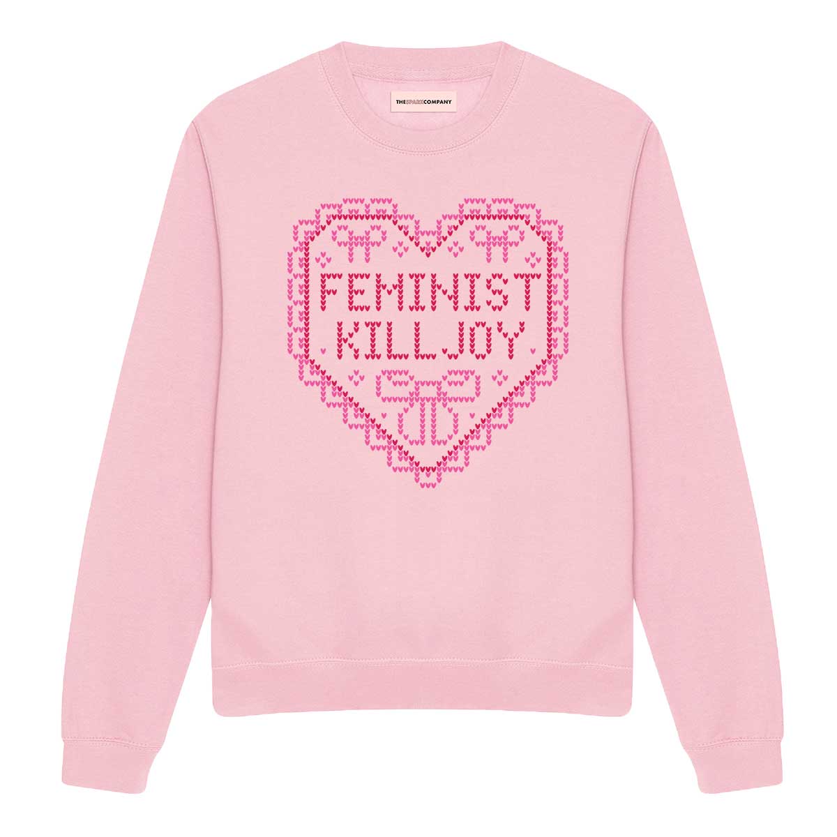 Feminist Killjoy Ugly Christmas Jumper-Feminist Apparel, Feminist Clothing, Feminist Sweatshirt, JH030-The Spark Company