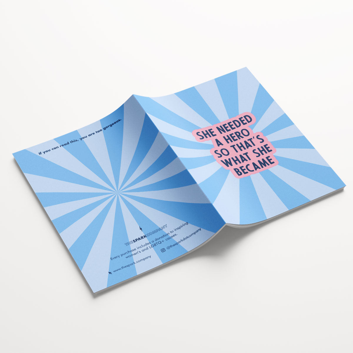 Feminist Motivation Notebooks (3 Pack)-Feminist Apparel, Feminist Gift, Feminist Notebook-The Spark Company