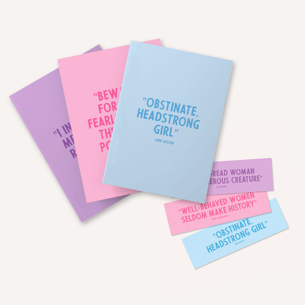 Feminist Quotes Stationery Bundle-Feminist Stationery, Feminist Bundle-The Spark Company