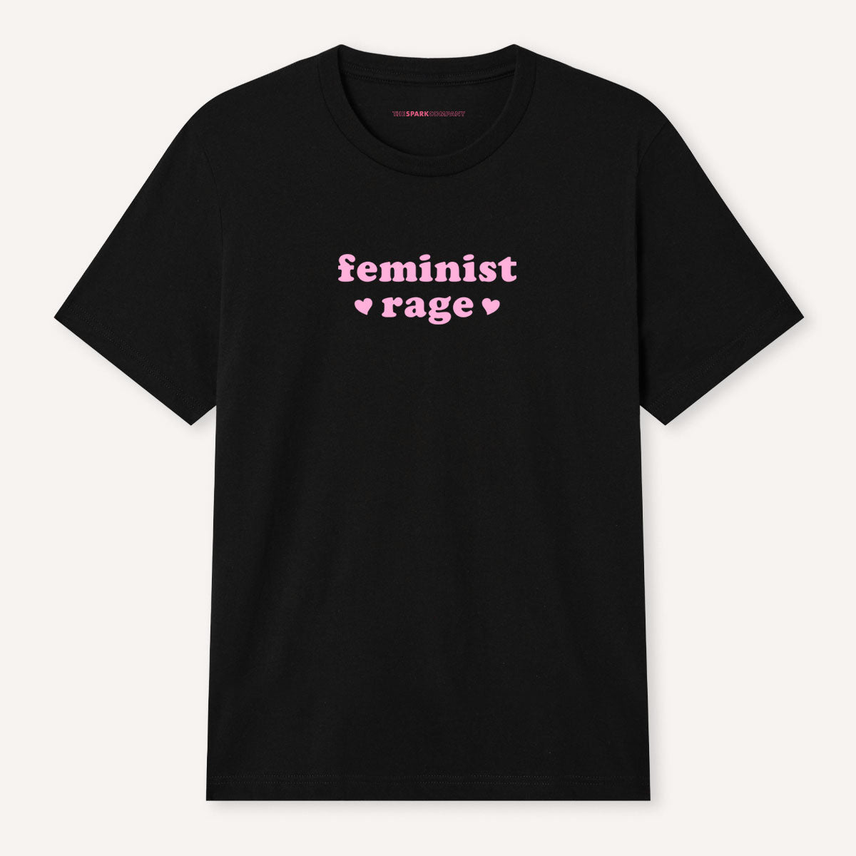 Feminist Rage T-Shirt-Feminist Apparel, Feminist Clothing, Feminist T Shirt, BC3001-The Spark Company