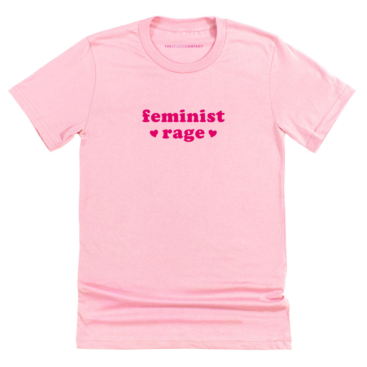 Feminist Rage T-Shirt-Feminist Apparel, Feminist Clothing, Feminist T Shirt, BC3001-The Spark Company