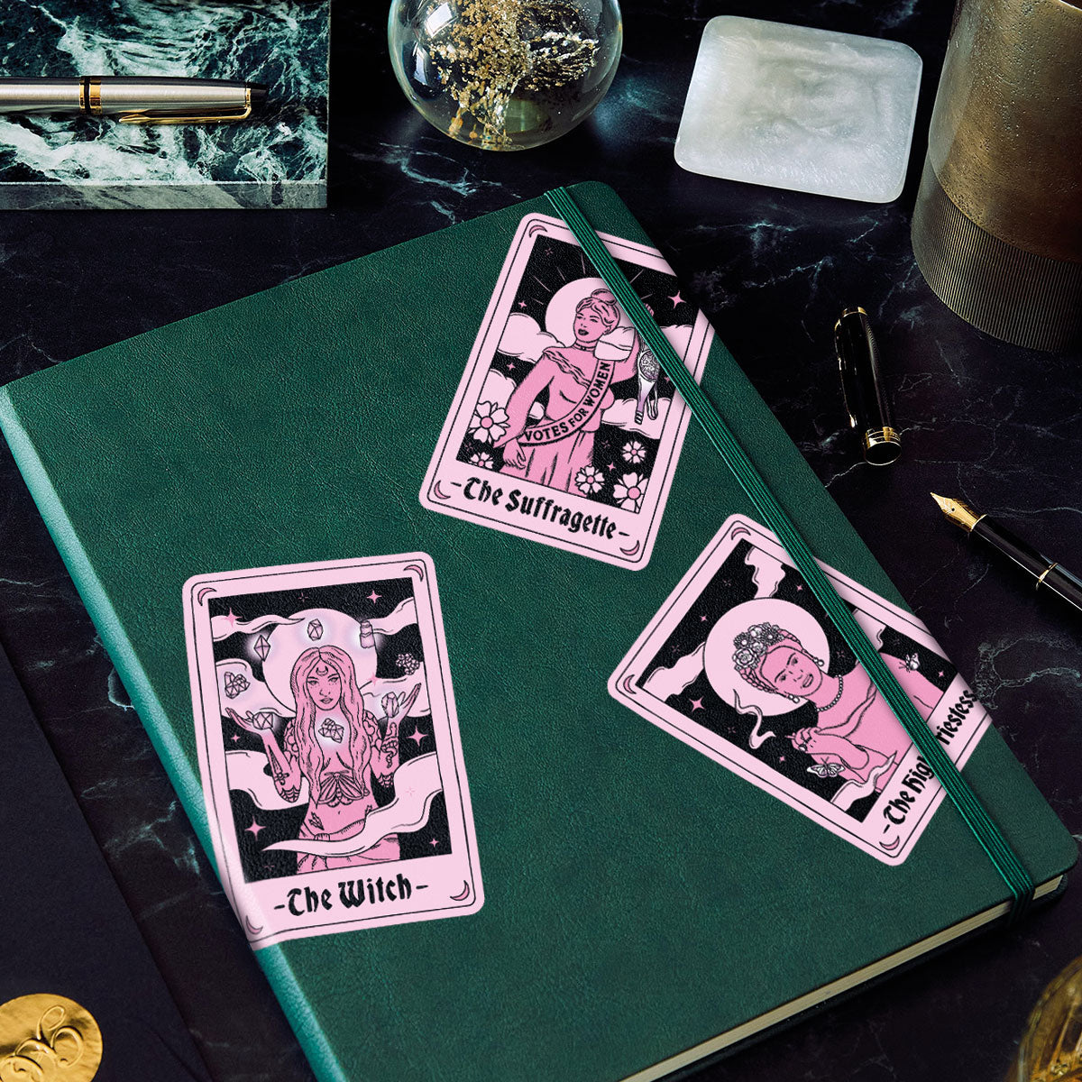 Feminist Tarot Sticker Pack-Feminist Apparel, Feminist Gift, Feminist Stickers-The Spark Company
