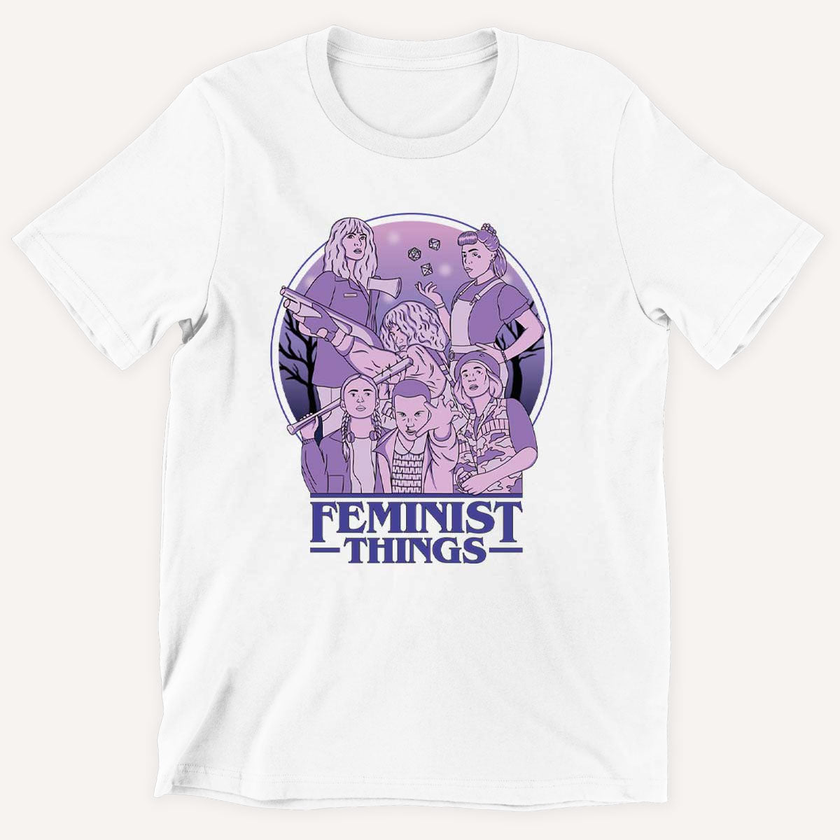 Feminist Things Kids T-Shirt-Feminist Apparel, Feminist Clothing, Feminist Kids T Shirt, MiniCreator-The Spark Company