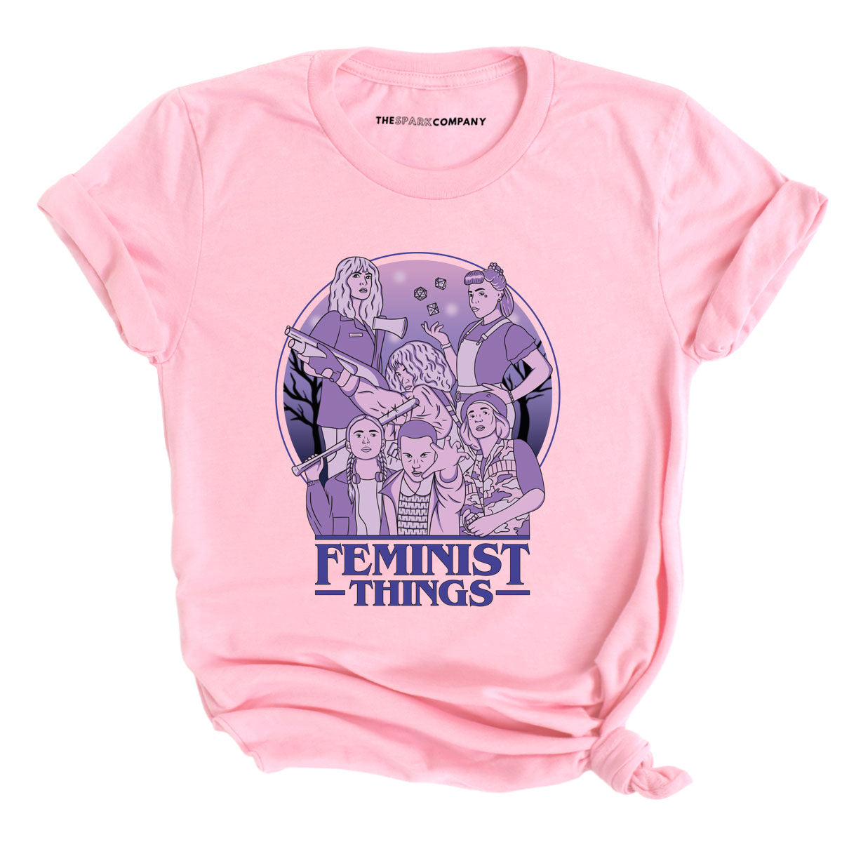 Feminist Things T-Shirt-Feminist Apparel, Feminist Clothing, Feminist T Shirt, BC3001-The Spark Company