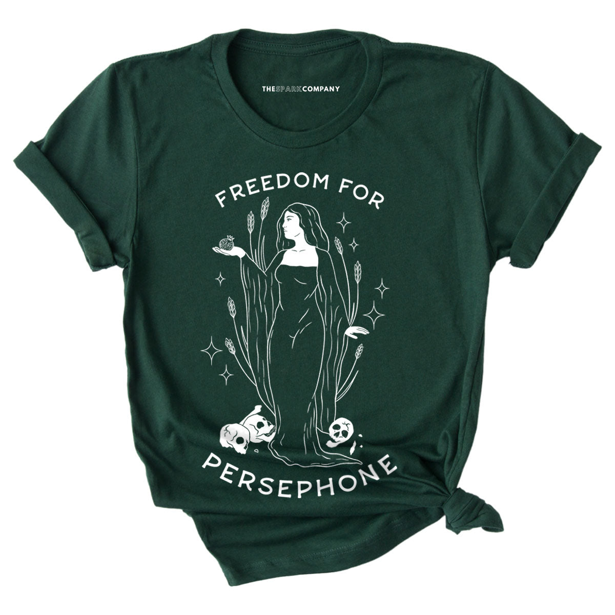 Freedom For Persephone T-Shirt-Feminist Apparel, Feminist Clothing, Feminist T Shirt, BC3001-The Spark Company