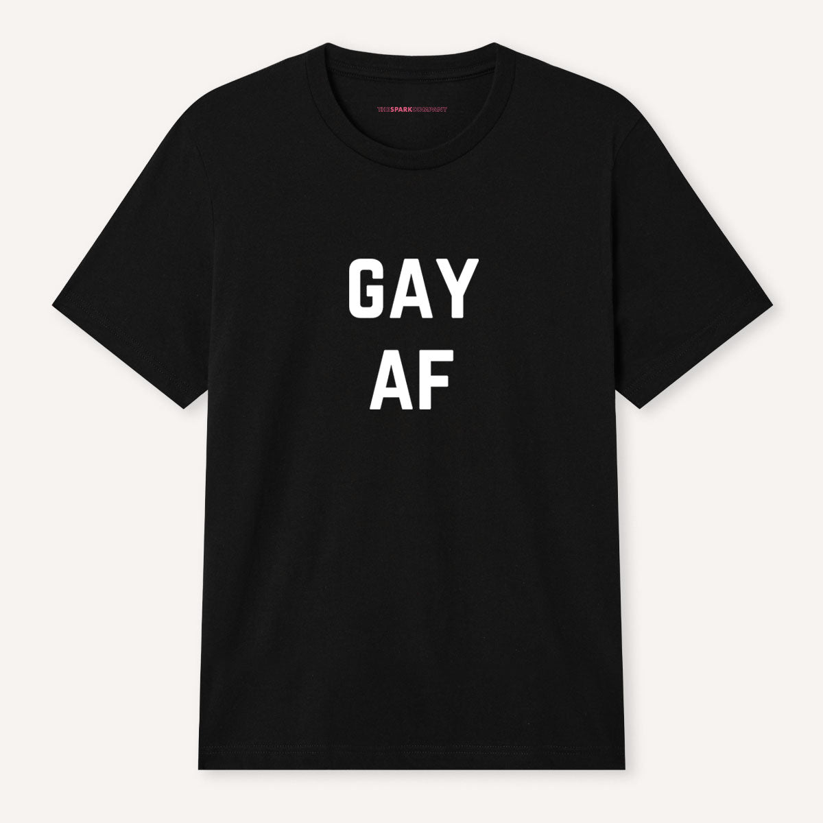 Gay AF T-Shirt-LGBT Apparel, LGBT Clothing, LGBT T Shirt, BC3001-The Spark Company