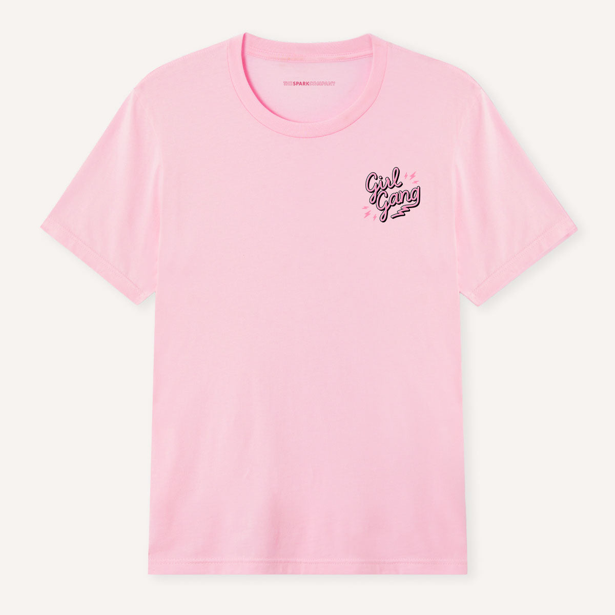 Girl Gang Lightning T-Shirt-Feminist Apparel, Feminist Clothing, Feminist T Shirt, BC3001-The Spark Company