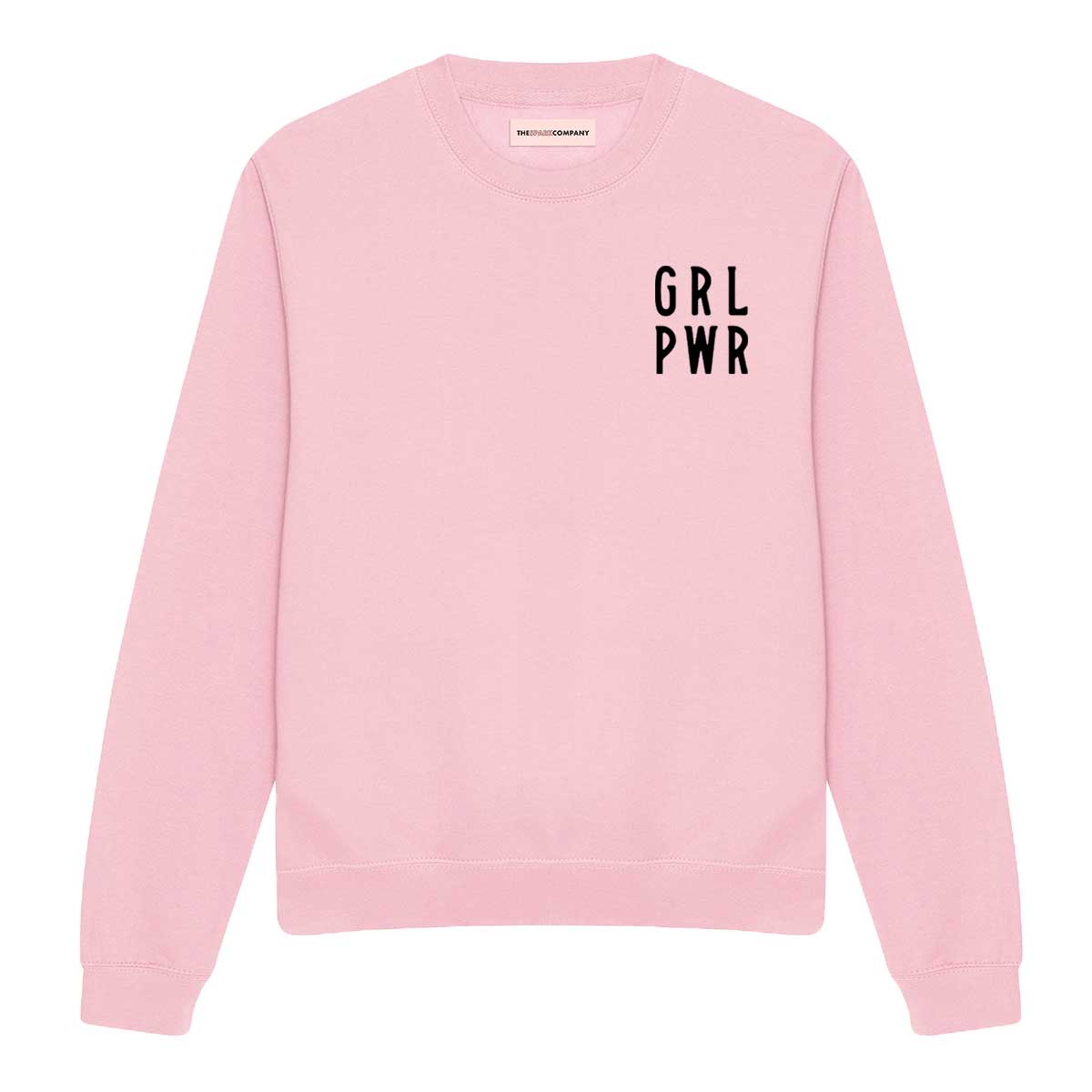 Girl Power Corner Sweatshirt-Feminist Apparel, Feminist Clothing, Feminist Sweatshirt, JH030-The Spark Company