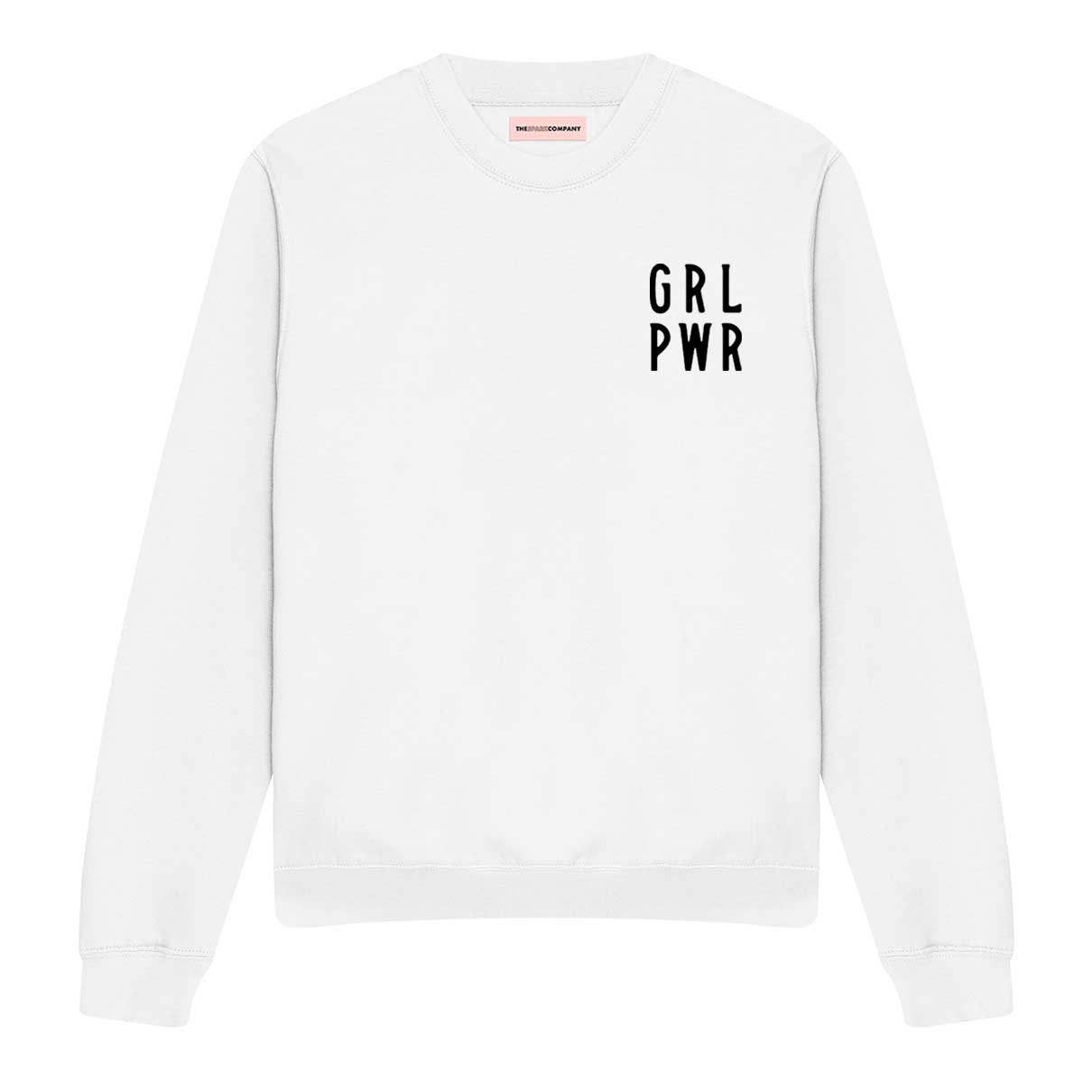 Girl Power Corner Sweatshirt-Feminist Apparel, Feminist Clothing, Feminist Sweatshirt, JH030-The Spark Company