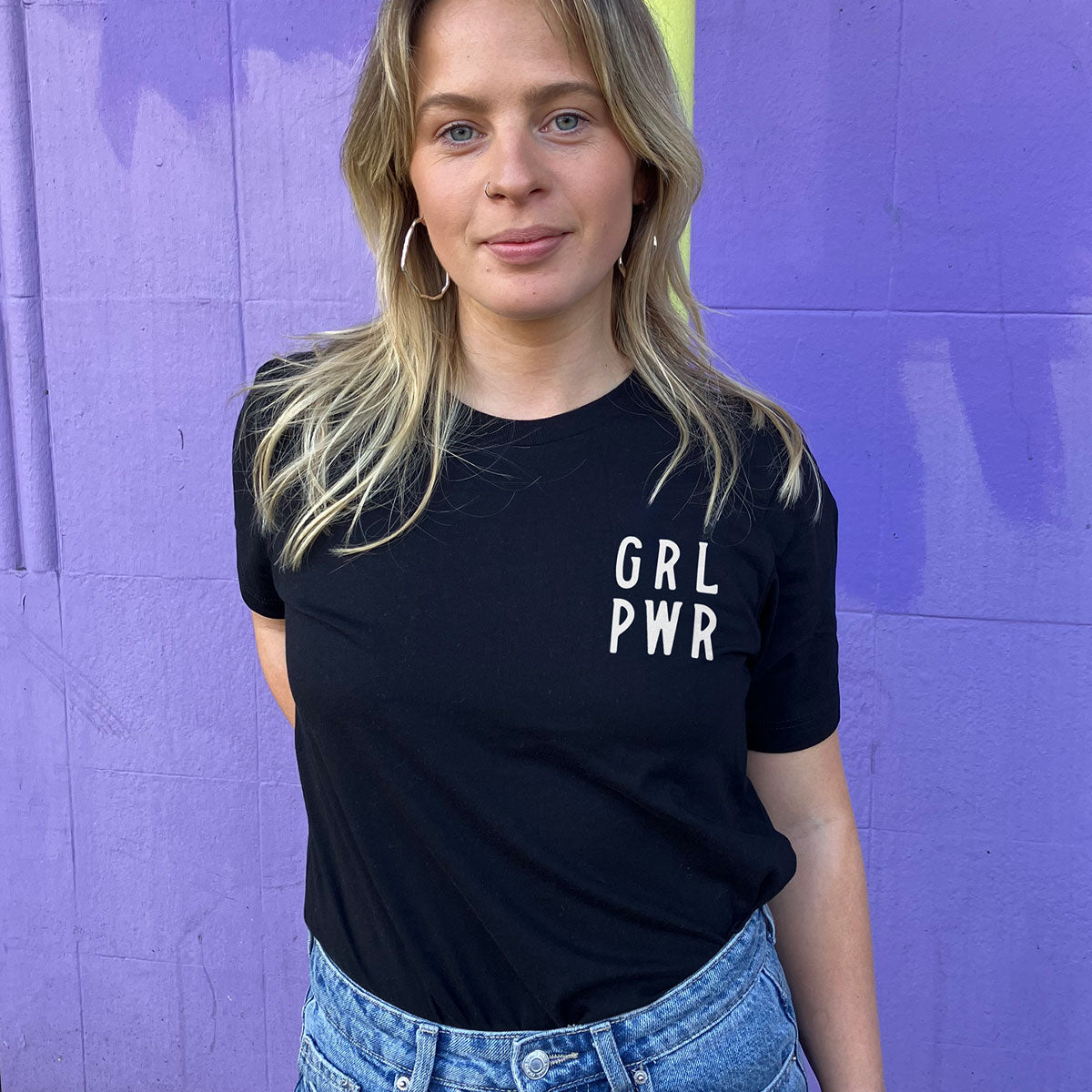 Girl Power Corner T-Shirt-Feminist Apparel, Feminist Clothing, Feminist T Shirt, BC3001-The Spark Company