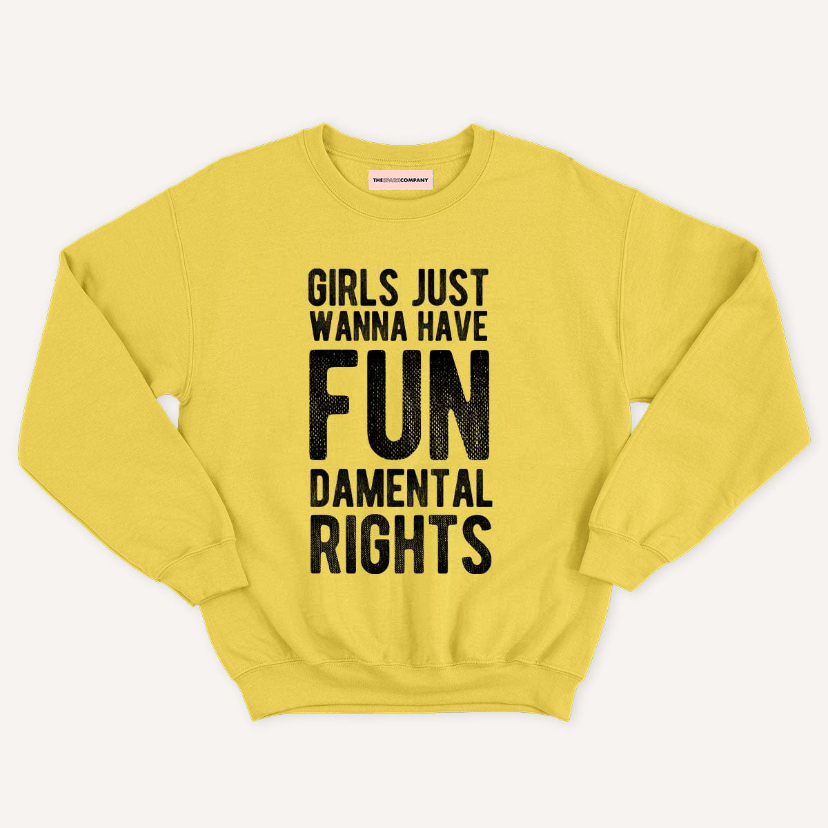 Girls Just Wanna Have Fundamental Rights Kids Sweatshirt-Feminist Apparel, Feminist Clothing, Feminist Kids Sweatshirt, JH030B-The Spark Company