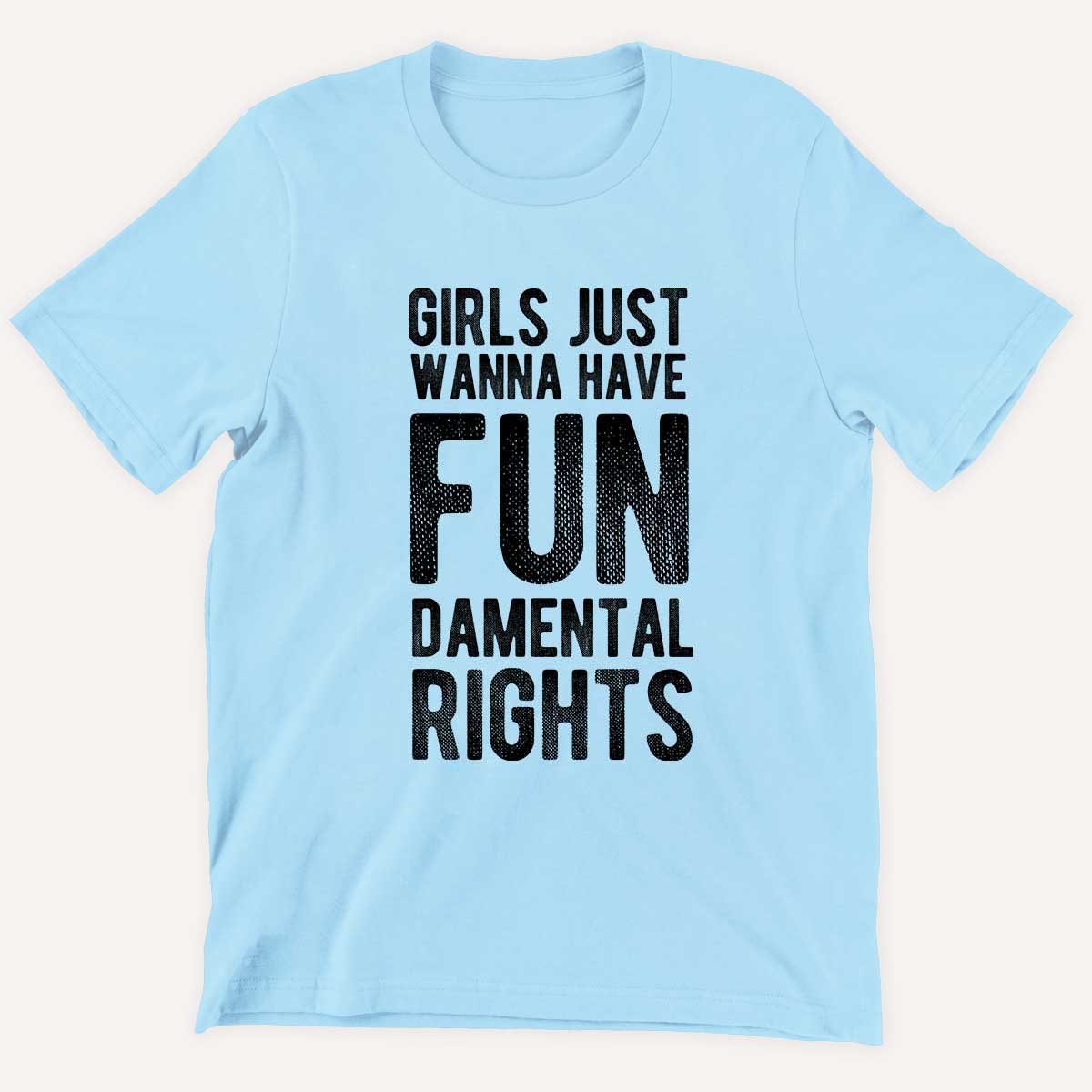 Girls Just Wanna Have Fundamental Rights Kids T-Shirt-Feminist Apparel, Feminist Clothing, Feminist Kids T Shirt, MiniCreator-The Spark Company