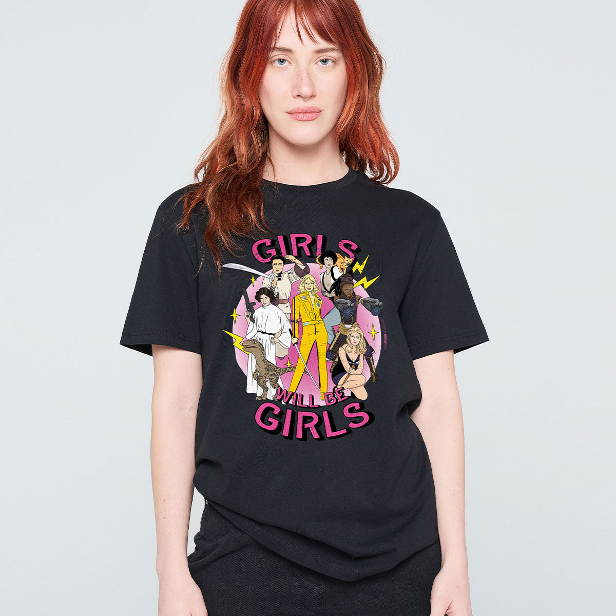 Girls Will Be Girls T-Shirt-Feminist Apparel, Feminist Clothing, Feminist T Shirt, BC3001-The Spark Company