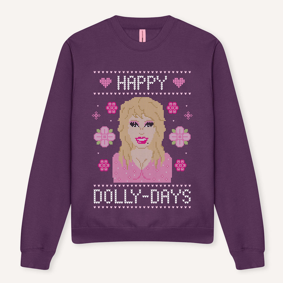 Happy Dolly Days Ugly Christmas Jumper-Feminist Apparel, Feminist Clothing, Feminist Sweatshirt, JH030-The Spark Company