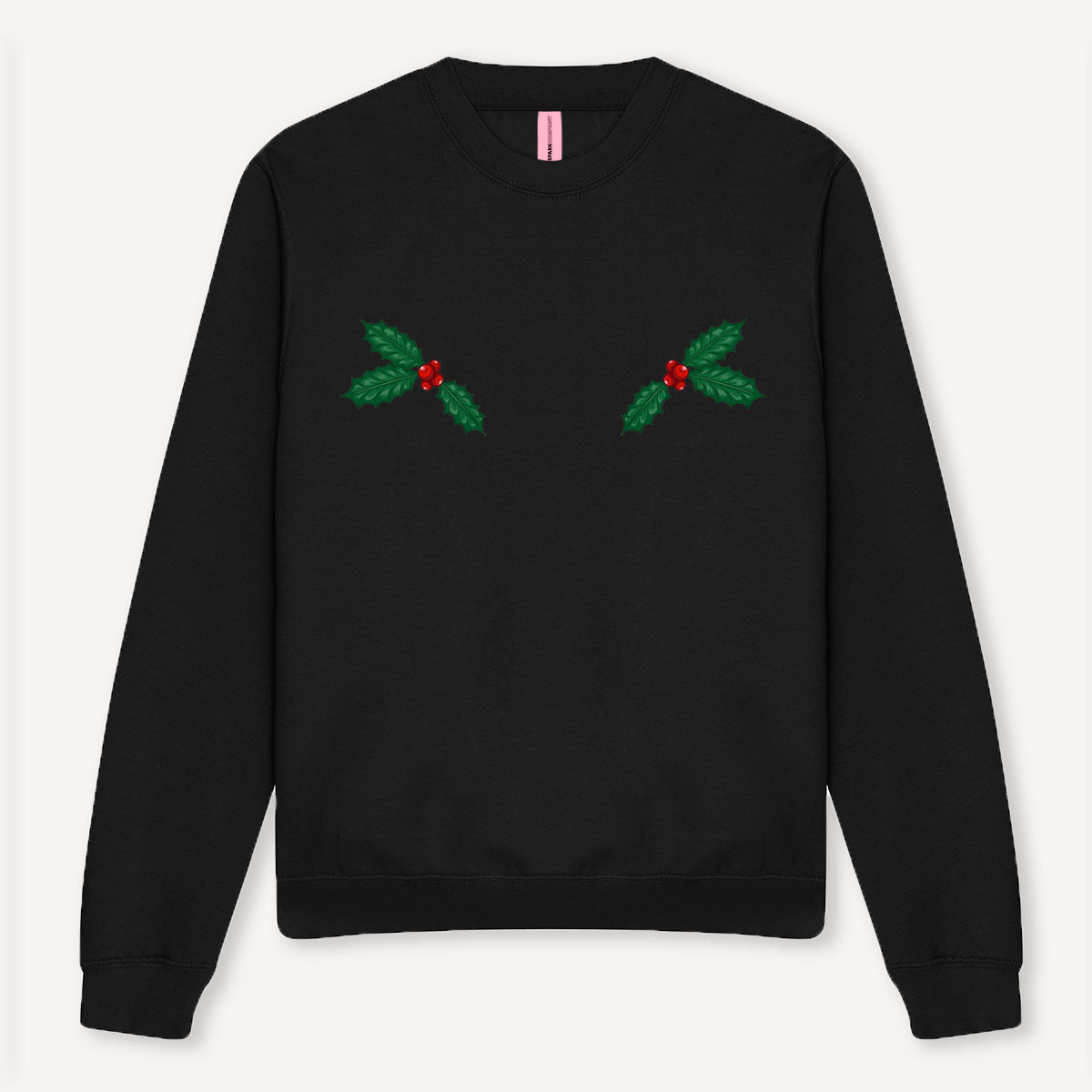Holly Tits Christmas Jumper-Feminist Apparel, Feminist Clothing, Feminist Sweatshirt, JH030-The Spark Company