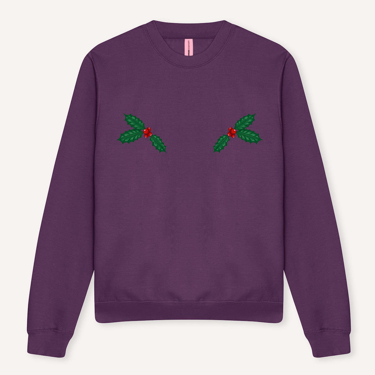 Holly Tits Christmas Jumper-Feminist Apparel, Feminist Clothing, Feminist Sweatshirt, JH030-The Spark Company
