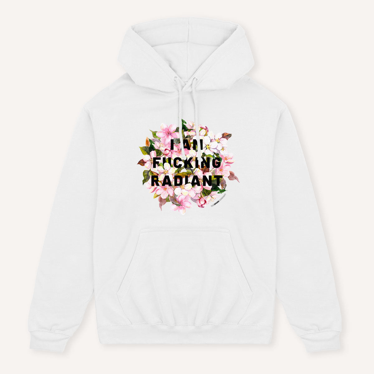I Am F*cking Radiant Hoodie-Feminist Apparel, Feminist Clothing, Feminist Hoodie, JH001-The Spark Company