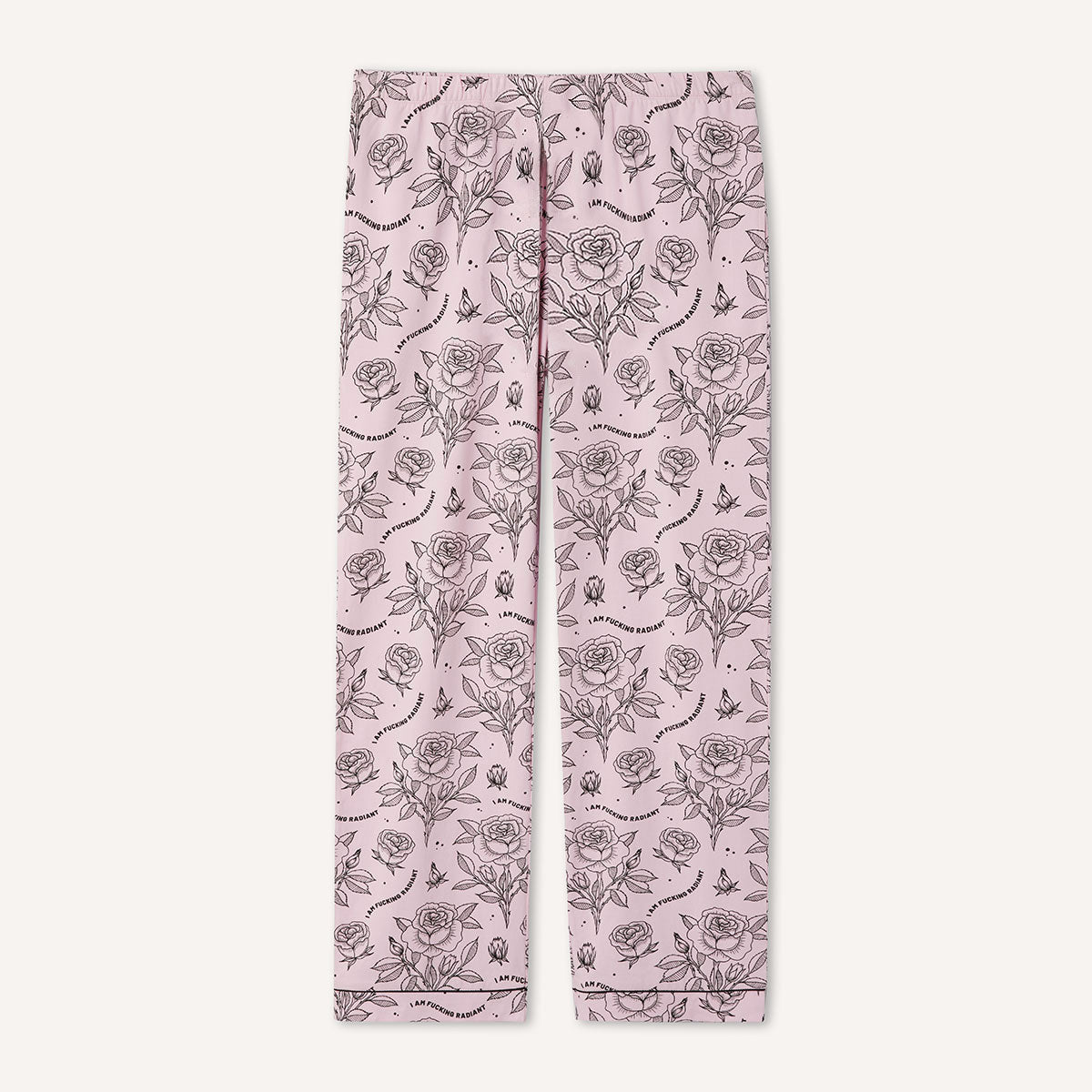 I Am F*cking Radiant Pyjama Set-Feminist Apparel, Feminist Clothing, Feminist Pyjama Set-The Spark Company