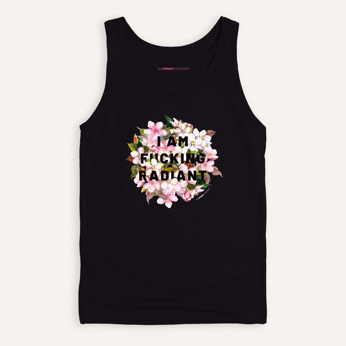 I Am F*cking Radiant Tank Top-Feminist Apparel, Feminist Clothing, Feminist Tank, 03980-The Spark Company
