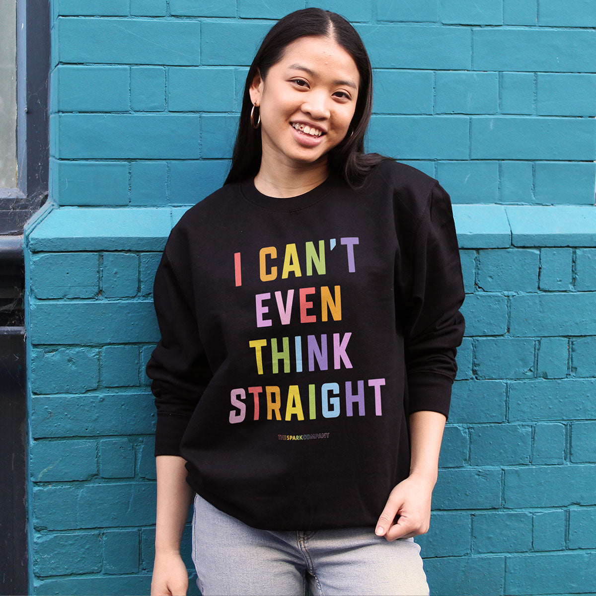 I Can't Even Think Straight Sweatshirt-LGBT Apparel, LGBT Clothing, LGBT Sweatshirt, JH030-The Spark Company