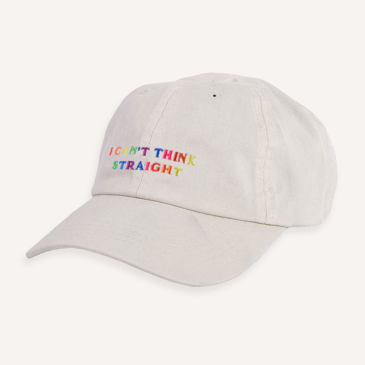 I Can't Think Straight Slogan Cap-LGBTQ Apparel, LGBTQ Gift, Slogan Cap, BC653-The Spark Company