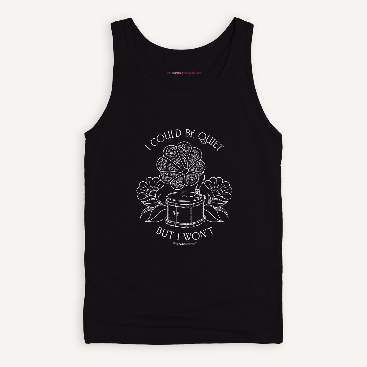 I Could Be Quiet Tank Top-Feminist Apparel, Feminist Clothing, Feminist Tank, 03980-The Spark Company