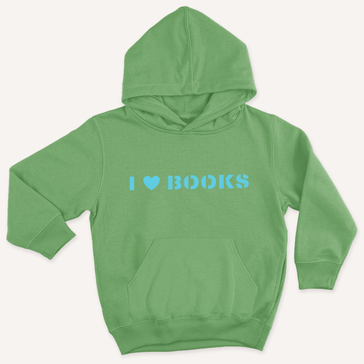 I Heart Books Kids Hoodie-Feminist Apparel, Feminist Clothing, Feminist Kids Hoodie, JH001J-The Spark Company