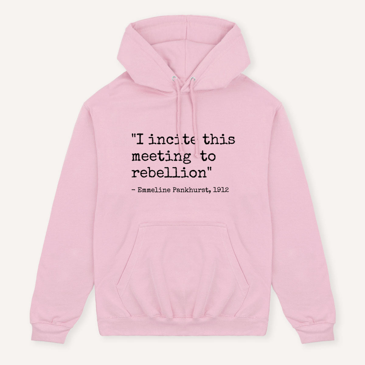 I Incite This Meeting To Rebellion Hoodie-Feminist Apparel, Feminist Clothing, Feminist Hoodie, JH001-The Spark Company