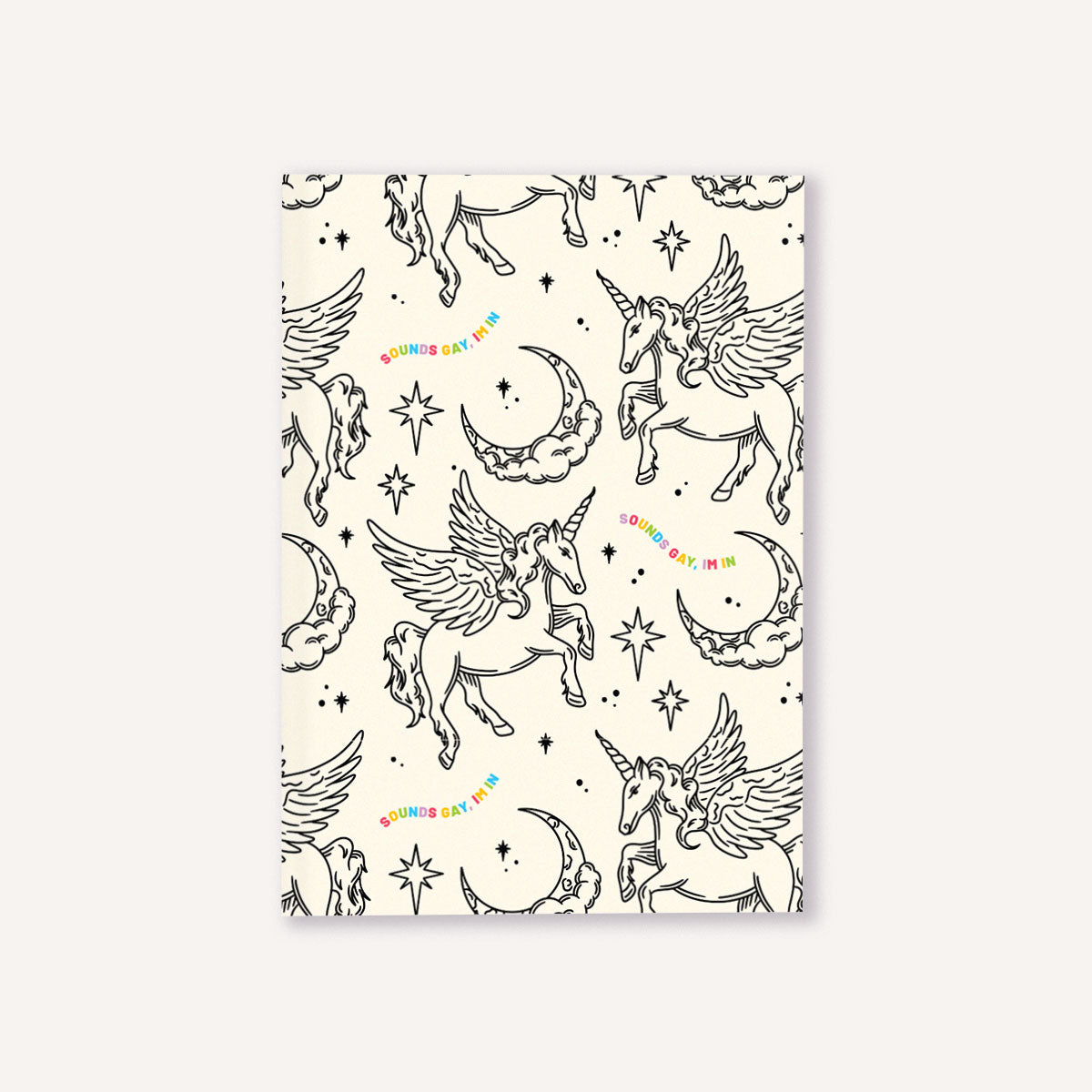 Illustrated Prints Notebooks (3 Pack)-Feminist Apparel, Feminist Gift, Feminist Notebook-The Spark Company