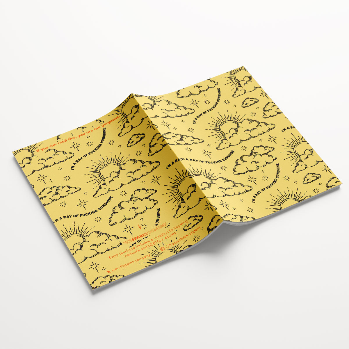 Illustrated Prints Notebooks (3 Pack)-Feminist Apparel, Feminist Gift, Feminist Notebook-The Spark Company