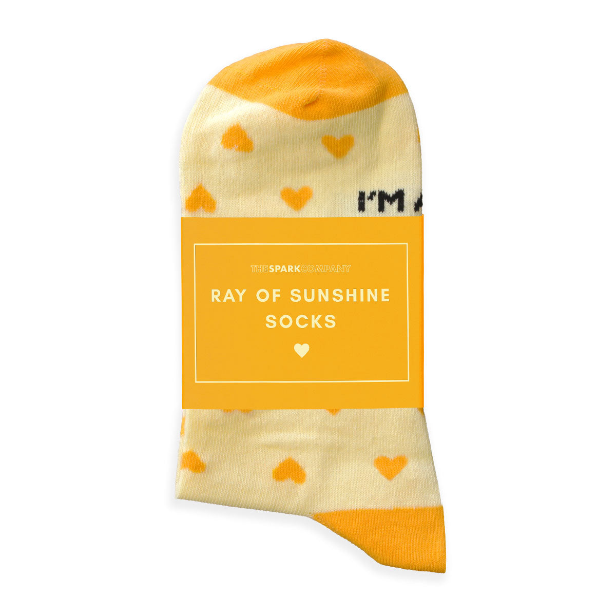 I'm A Ray Of F*cking Sunshine Socks-Feminist Apparel, Feminist Clothing, Feminist Socks-The Spark Company