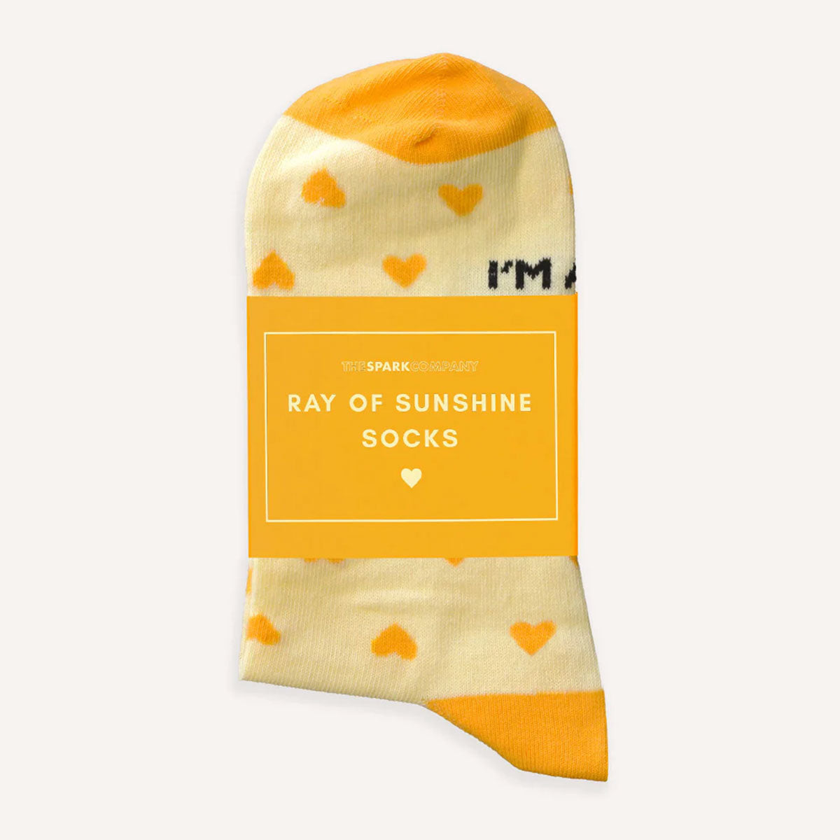I'm A Ray Of F*cking Sunshine Socks-Feminist Apparel, Feminist Clothing, Feminist Socks-The Spark Company