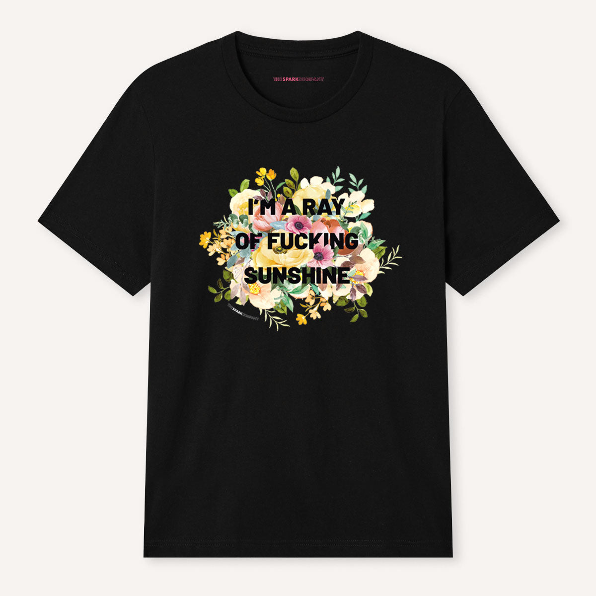 I'm A Ray Of F*cking Sunshine T-Shirt-Feminist Apparel, Feminist Clothing, Feminist T Shirt, BC3001-The Spark Company