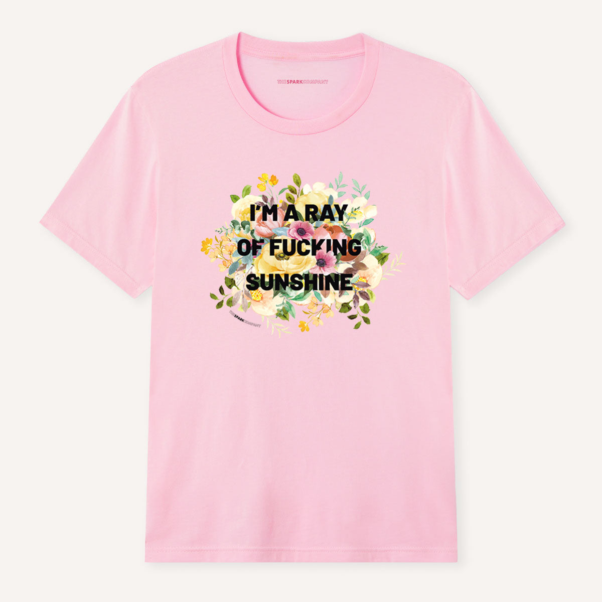 I'm A Ray Of F*cking Sunshine T-Shirt-Feminist Apparel, Feminist Clothing, Feminist T Shirt, BC3001-The Spark Company