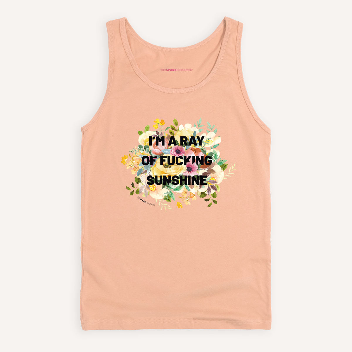 I'm A Ray Of F*cking Sunshine Tank Top-Feminist Apparel, Feminist Clothing, Feminist Tank, 03980-The Spark Company