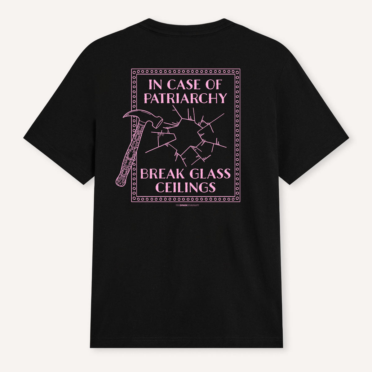 In Case Of Patriarchy T-Shirt-Feminist Apparel, Feminist Clothing, Feminist T Shirt, BC3001-The Spark Company