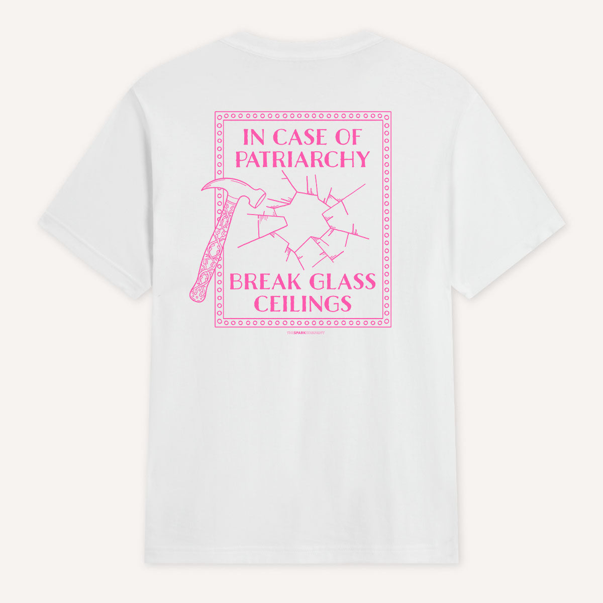 In Case Of Patriarchy T-Shirt-Feminist Apparel, Feminist Clothing, Feminist T Shirt, BC3001-The Spark Company