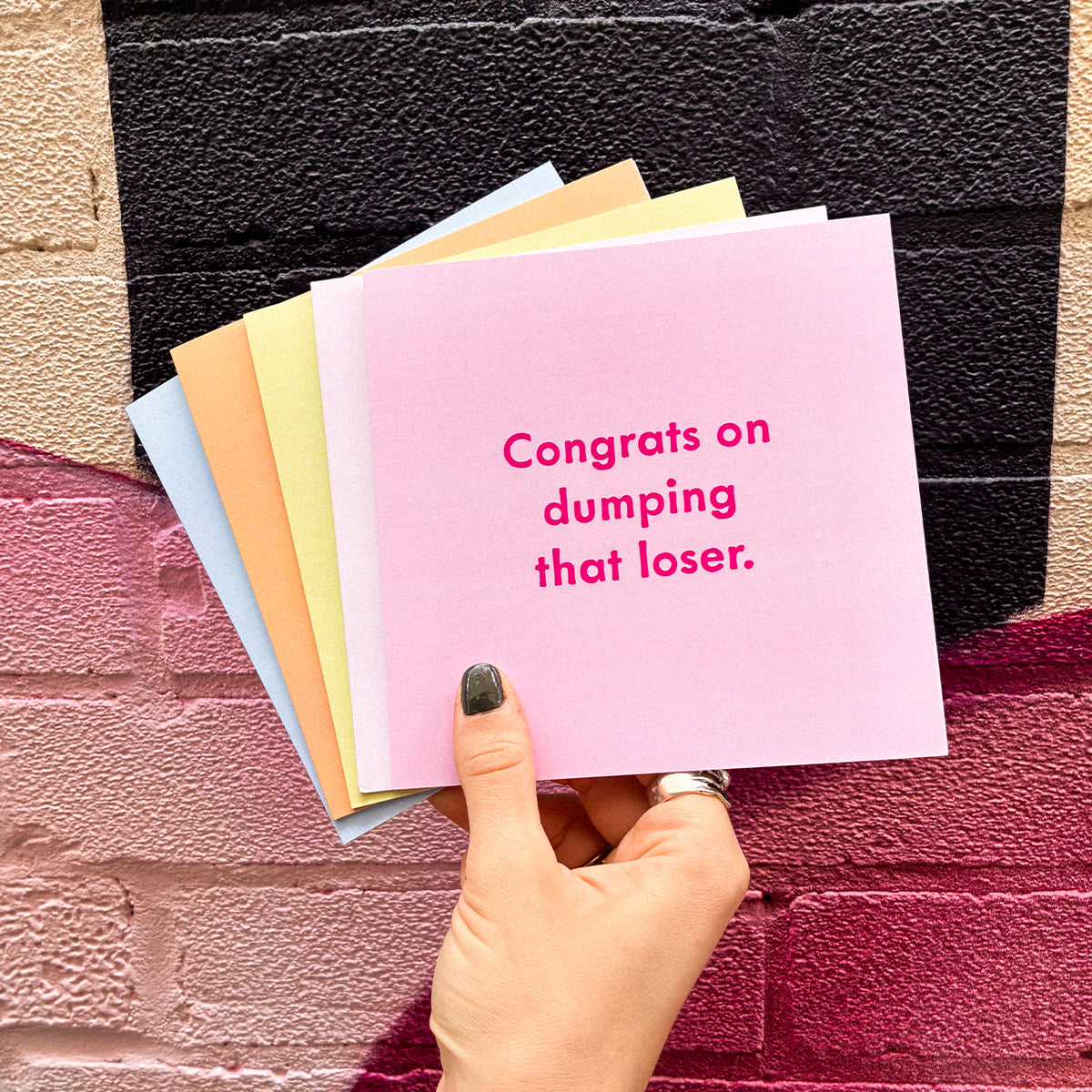 Insane Greeting Cards (5 Pack)-Feminist Apparel, Feminist Gift, Feminist Greeting Cards-The Spark Company