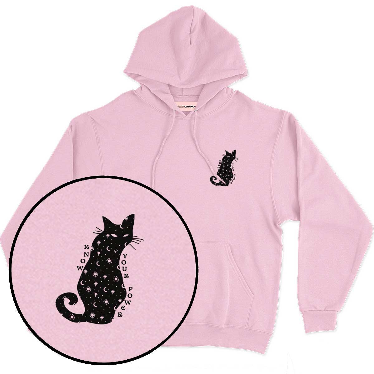 Know Your Power Hoodie-Feminist Apparel, Feminist Clothing, Feminist Hoodie, JH001-The Spark Company