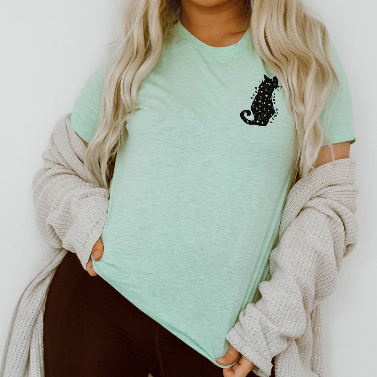 Know Your Power T-Shirt-Feminist Apparel, Feminist Clothing, Feminist T Shirt, BC3001-The Spark Company