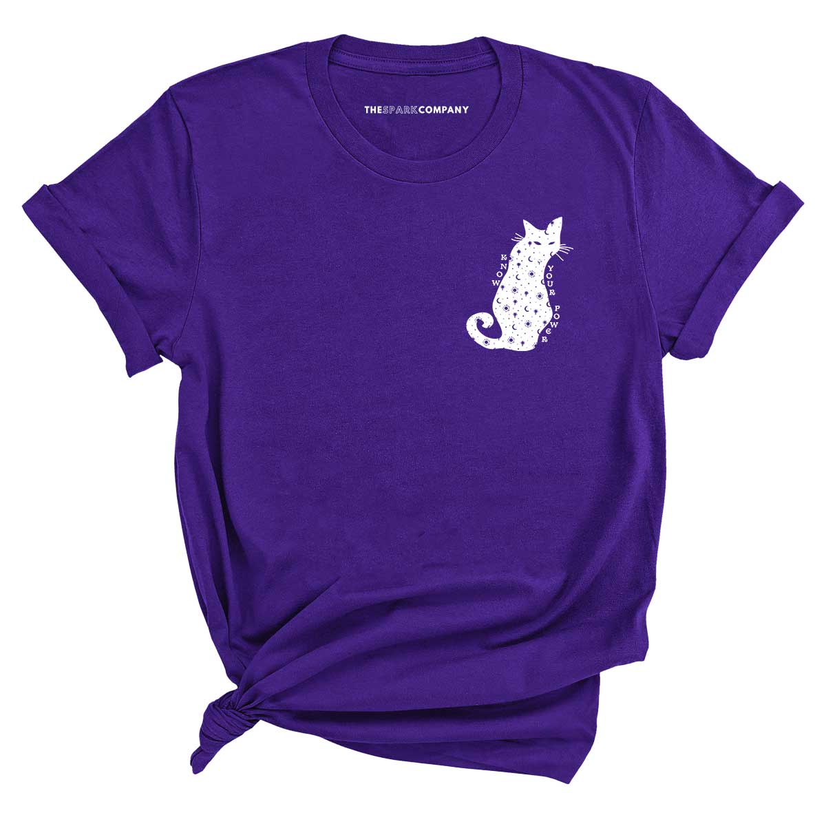 Know Your Power T-Shirt-Feminist Apparel, Feminist Clothing, Feminist T Shirt, BC3001-The Spark Company