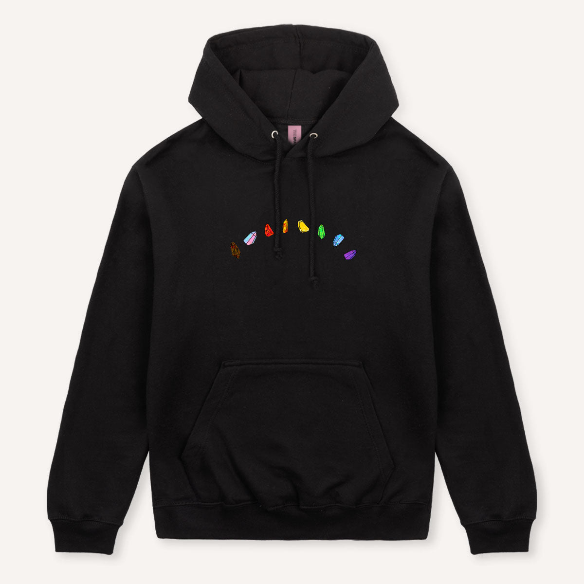 LGBTQ+ Crystals Hoodie-Feminist Apparel, Feminist Clothing, Feminist Hoodie, JH001-The Spark Company