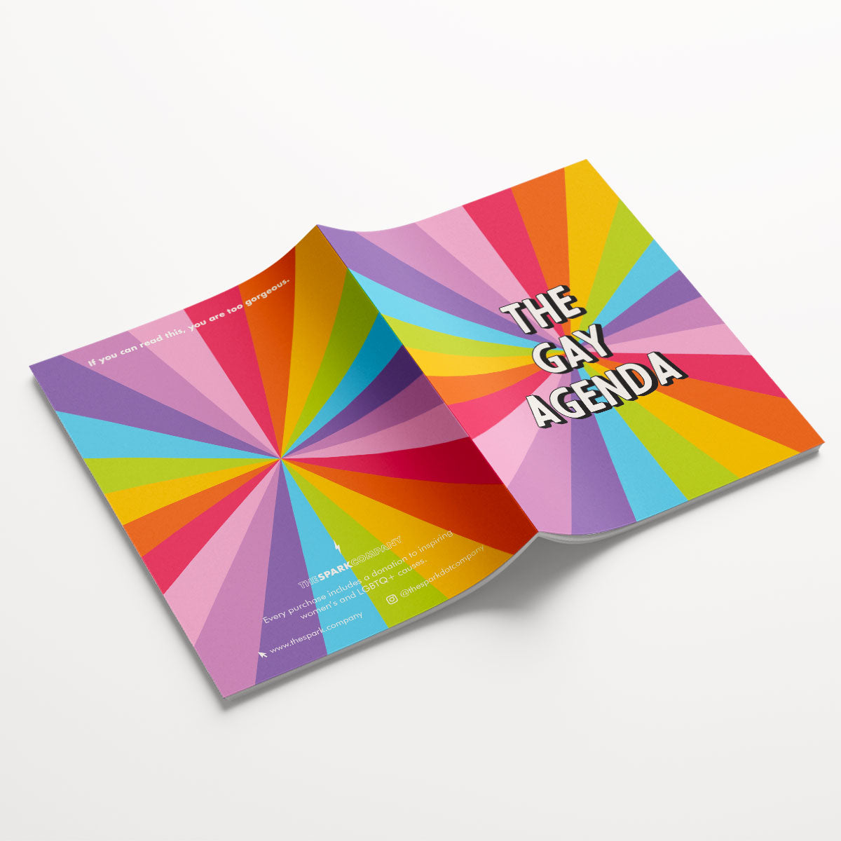 LGBTQ Notebooks (3 Pack)-LGBTQ Apparel, LGBTQ Gift, LGBTQ Notebook-The Spark Company