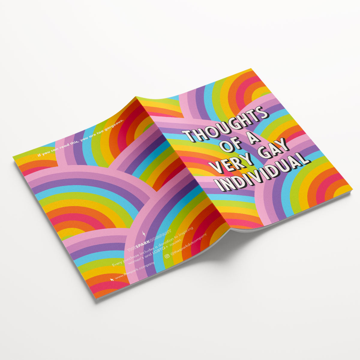 LGBTQ Notebooks (3 Pack)-LGBTQ Apparel, LGBTQ Gift, LGBTQ Notebook-The Spark Company