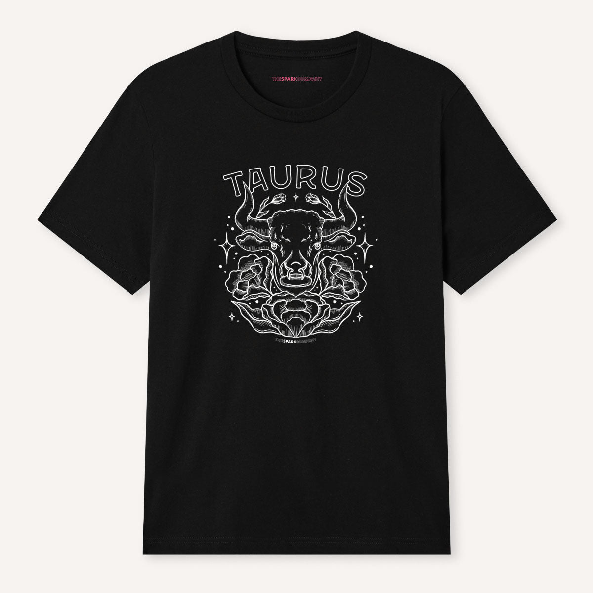 Lady Universe's Horoscope Florals T-Shirt-Feminist Apparel, Feminist Clothing, Feminist T Shirt, BC3001-The Spark Company