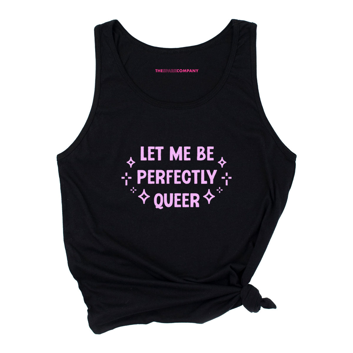Let Me Be Perfectly Queer Tank Top-LGBT Apparel, LGBT Clothing, LGBT Tank, 03980-The Spark Company