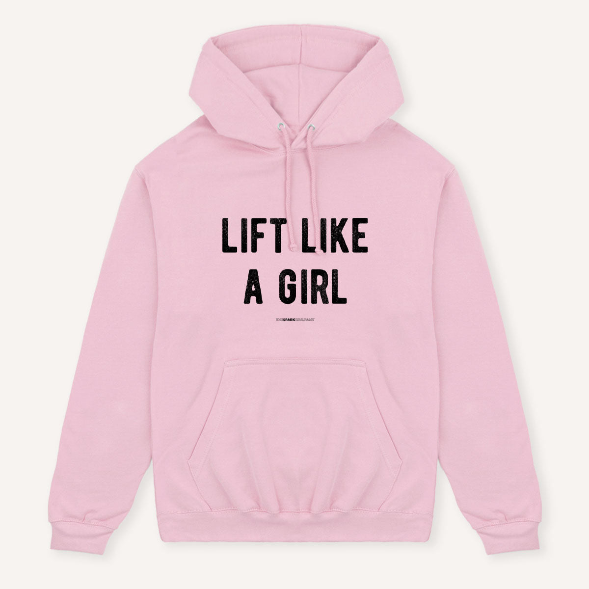 Lift Like A Girl Hoodie-Feminist Apparel, Feminist Clothing, Feminist Hoodie, JH001-The Spark Company