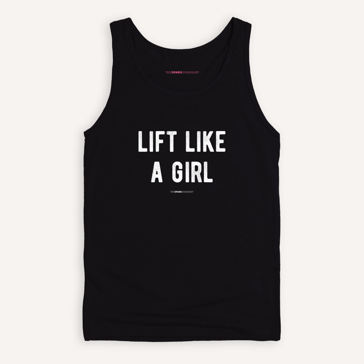 Lift Like A Girl Tank Top-Feminist Apparel, Feminist Clothing, Feminist Tank, 03980-The Spark Company